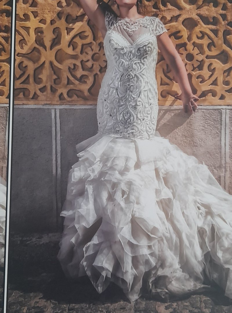 Vendo vestido store de novia usado
